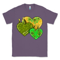 Lavender st patricks day hearts Classic Tee - AdoDesignShop