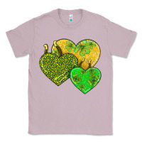 Lilac st patricks day hearts Classic Tee - AdoDesignShop