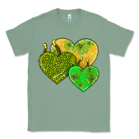Sage st patricks day hearts Classic Tee - AdoDesignShop