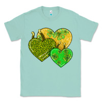 Seafoam st patricks day hearts Classic Tee - AdoDesignShop