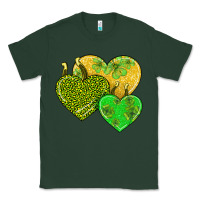 Sports Green st patricks day hearts Classic Tee - AdoDesignShop