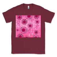 Burgundy breast cancer Classic Tee - Jasminsmagicworld