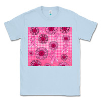 Dusty Blue breast cancer Classic Tee - Jasminsmagicworld