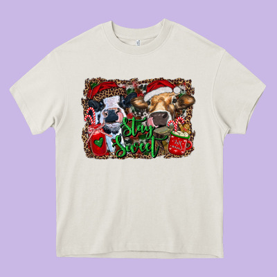 Stay Sweet Heifers Heavy Core Tee Designed By Ranaportraitstore