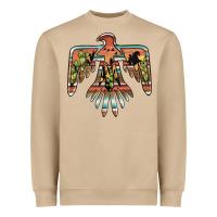 Mushroom desert thunderbird Heavyweight Sweatshirt - BarkalooDesign