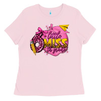 Bubblegum Pink little miss 6th grade Ladies Tee - texasbilliewilder