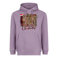 Lavender Merry Christmas Hairdresser Heavyweight Hoodie - Bettercallsaul