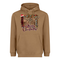 Toasted Coconut Merry Christmas Hairdresser Heavyweight Hoodie - Bettercallsaul