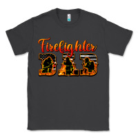 Smoke American Flag Firefighter Dad Classic Tee - LillyAllenDesigns