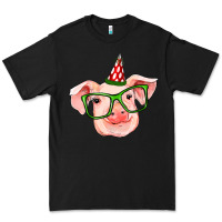 Black pig christmas Premium Tee - RanaPortraitStore