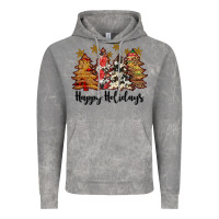 Cloud Rock happy holidays Vintage Hoodie - JahusDesignShop