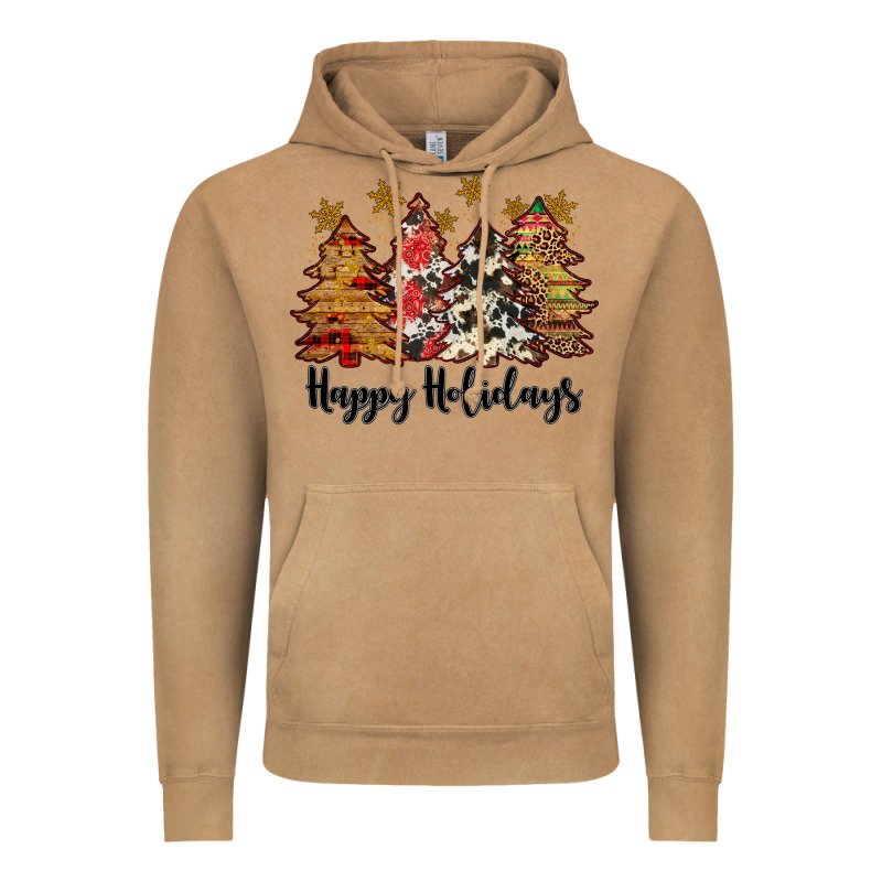 Happy Holidays Vintage Hoodie by JahusDesignShop | Teevron