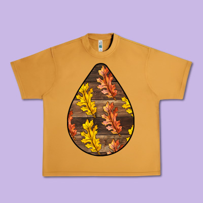 Fall Teardrop Urban Heavy Tee Designed By Lillyallendesigns
