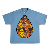 Pebble Blue Fall Teardrop Urban Heavy Tee - LillyAllenDesigns
