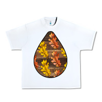 White Fall Teardrop Urban Heavy Tee - LillyAllenDesigns