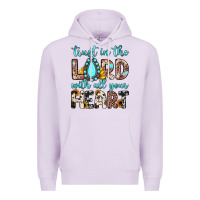 Lilac trust in the lord with all your heart Premium Hoodie - JahusDesignShop