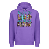Purple trust in the lord with all your heart Premium Hoodie - JahusDesignShop