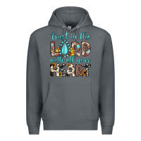 Rock trust in the lord with all your heart Premium Hoodie - JahusDesignShop