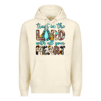 Sandshell trust in the lord with all your heart Premium Hoodie - JahusDesignShop