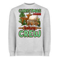 Heather Grey Christmas cookie baking crew Heavyweight Sweatshirt - Jasminsmagicworld
