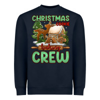 Navy Christmas cookie baking crew Heavyweight Sweatshirt - Jasminsmagicworld