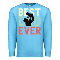 Ocean Blue Best Dad Ever Premium Sweatshirt - Bettercallsaul