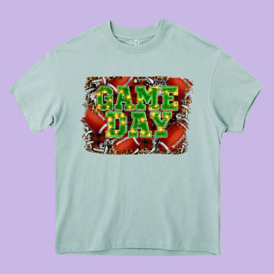 Christmas Game Day Heavy Core Tee Designed By Ranaportraitstore