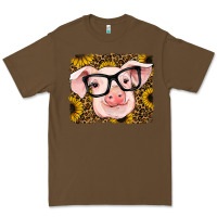 Cacao sunflowers pig Premium Tee - RanaPortraitStore