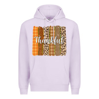 Lilac Thankful Brushstrokes Premium Hoodie - texasbilliewilder