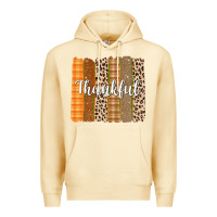 Pina Colada Thankful Brushstrokes Premium Hoodie - texasbilliewilder