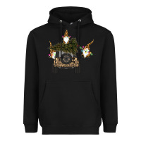 Black Gnomes Truck Car  Christmas Heavyweight Hoodie - Bettercallsaul