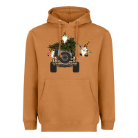 Meerkat Gnomes Truck Car  Christmas Heavyweight Hoodie - Bettercallsaul