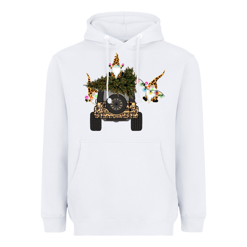 Gnomes Truck Car  Christmas Heavyweight Hoodie by Bettercallsaul | Teevron