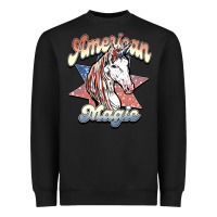 Black American magic Heavyweight Sweatshirt - NancyCooperArtShop