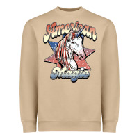 Mushroom American magic Heavyweight Sweatshirt - NancyCooperArtShop