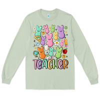 Matcha teacher bunny's Long Sleeve Tee - MaliasSmallBusiness