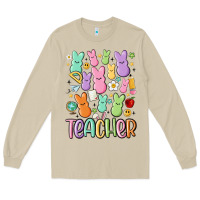 Mushroom teacher bunny's Long Sleeve Tee - MaliasSmallBusiness
