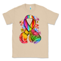 Mushroom all color ribbon with boxing gloves Classic Tee - NancyCooperArtShop