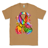 Toasted Coconut all color ribbon with boxing gloves Classic Tee - NancyCooperArtShop