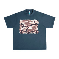 Midnight Navy milky camouflage Urban Heavy Tee - BarkalooDesign