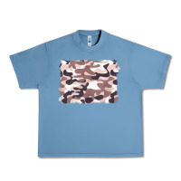 Pebble Blue milky camouflage Urban Heavy Tee - BarkalooDesign