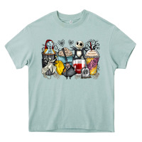 Arona cartoon characters coffee cups Heavy Core Tee - Zillion Design Studio