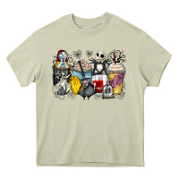 Mossy cartoon characters coffee cups Heavy Core Tee - Zillion Design Studio