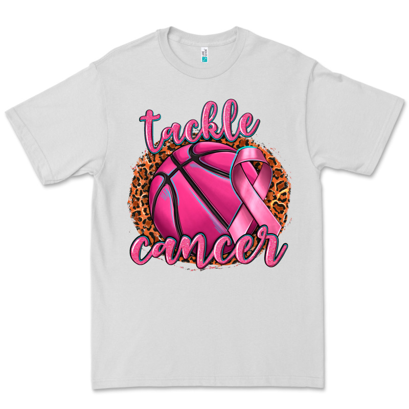 Tackle Cancer Basketball Premium Tee by texasbilliewilder | Teevron