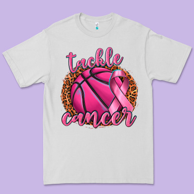 Tackle Cancer Basketball Premium Tee Designed By Texasbilliewilder