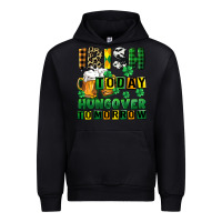 Black Irish today hungover tomorrow Urban Hoodie - CowGirlArtShop