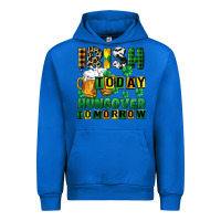 Cobalt Irish today hungover tomorrow Urban Hoodie - CowGirlArtShop