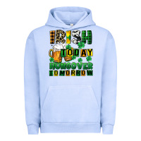 Pigment Grape Ice Irish today hungover tomorrow Urban Hoodie - CowGirlArtShop