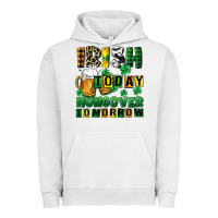 Pigment Lunar Rock Irish today hungover tomorrow Urban Hoodie - CowGirlArtShop
