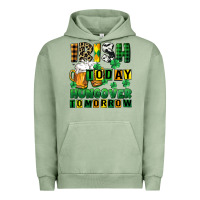 Irish Today Hungover Tomorrow Urban Hoodie | Teevron